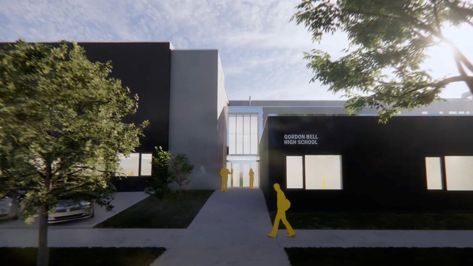 Green energy renovation project unveiled at Gordon Bell High School